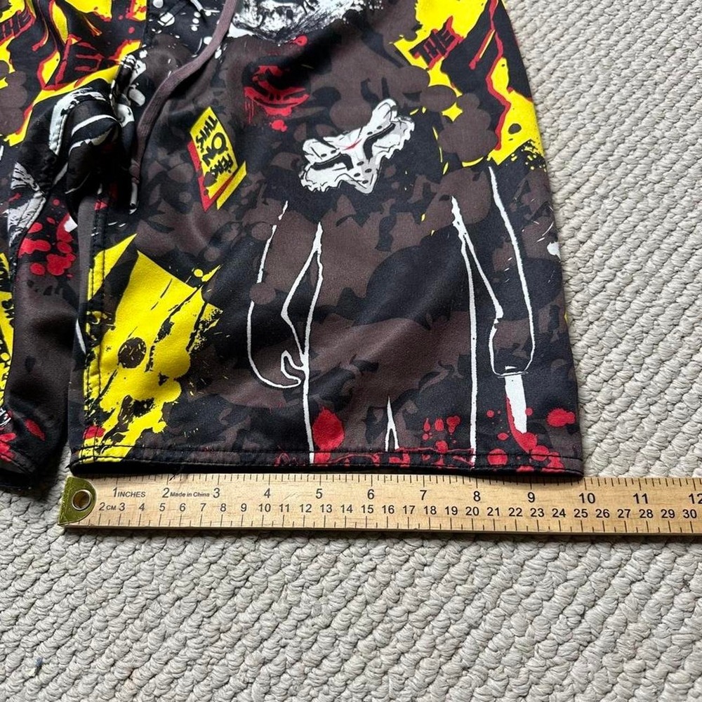 Y2K Vintage 2000s skater Surf Grunge Fox Racing Swim trunks board Shorts - Picture 8 of 8